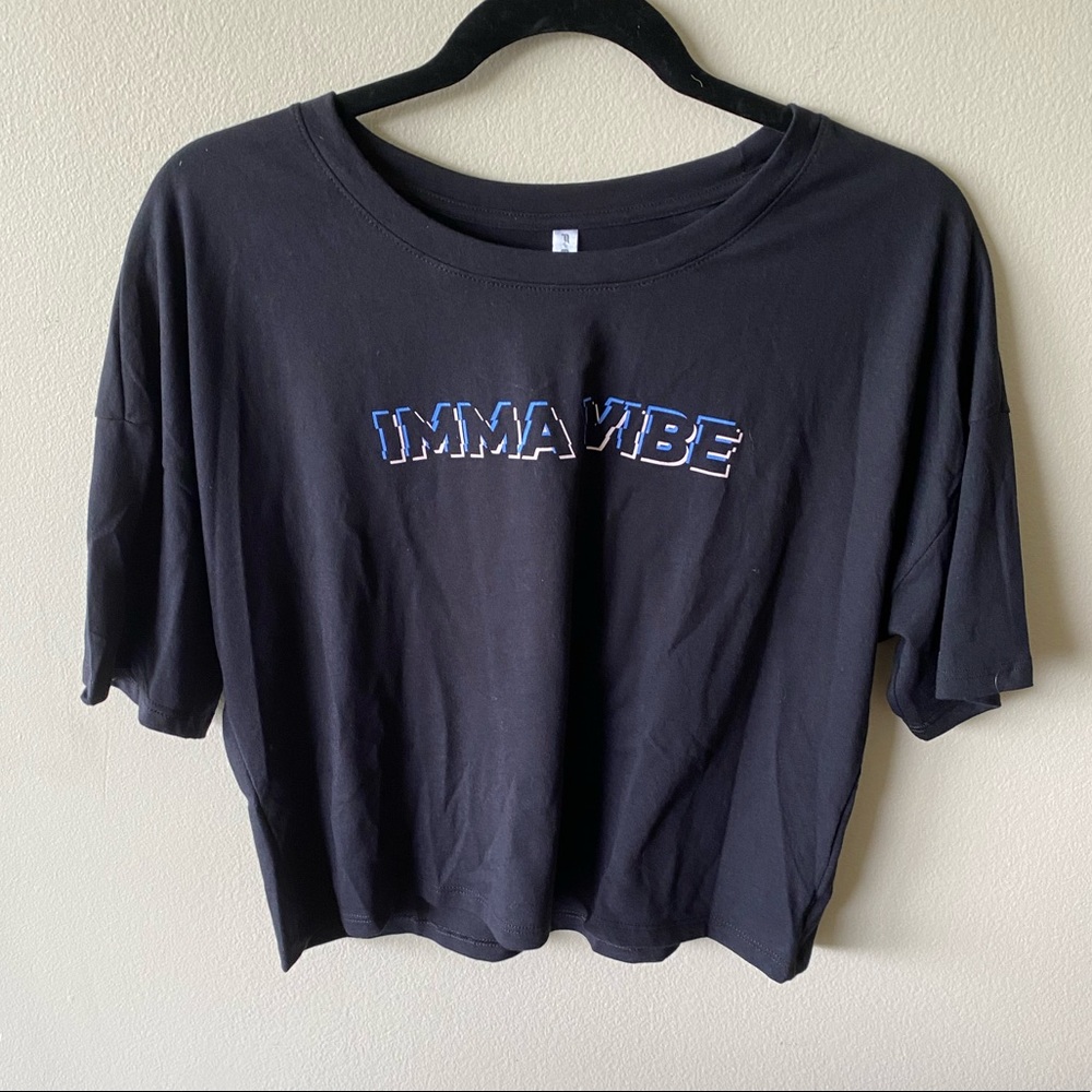 Fabletics “Imma Vibe” Parker Boxy Tee